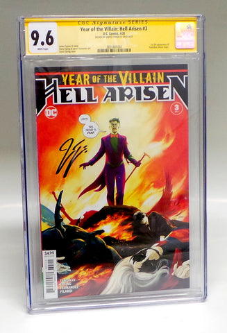 Year of the Villain Hell Arisen #3 1st Full Punchline Tynion SIGNED CGC 9.6