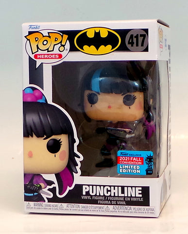 Funko Pop! Punchline #417 NYCC ECCC Exclusive Figure Batman Joker DC