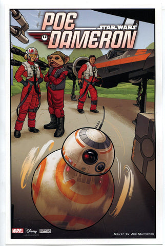 Marvel Comics Star Wars Poe Dameron 10"x6.5" Mini Poster SDCC 2016 BB-8 - redrum comics