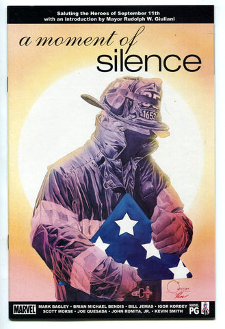 A MOMENT OF SILENCE 9/11 September 11th Tribute Comic Book #1 One Shot