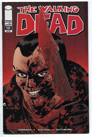 Walking Dead Comic Book #111 Fine Death of Spencer AMC TV Negan Cover