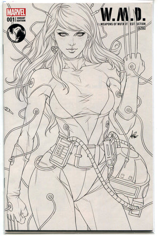 Weapons of Mutant Destruction Alpha #1 W.M.D. Stanley Artgerm Lau Sketch Variant