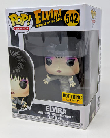 Funko Pop! TV Elvira Mistress of the Dark Hot Topic Exclusive Mummy Figure AS IS
