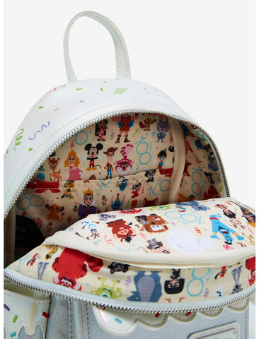 Loungefly Disney 100 Celebration Cake Mini Backpack Mickey