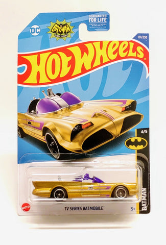 Hot Wheels TV Series 2022 Gold Batmobile 4/5 (131/250)