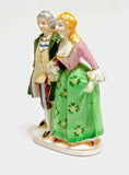 Vintage Occupied Japan 6" Man Woman Victorian Couple Dancing Figurine