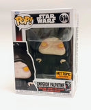 Funko Pop! Star Wars 40th ROTJ Emperor Palpatine #614 Hot Topic Exclusive Figure