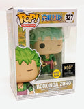Funko Pop! One Piece Roronoa Zoro #327 Glow in the Dark Kody Exclusive
