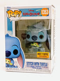 Funko POP! Disney Stitch with Turtle Lilo & Stitch Hot Topic Exclusive #1353