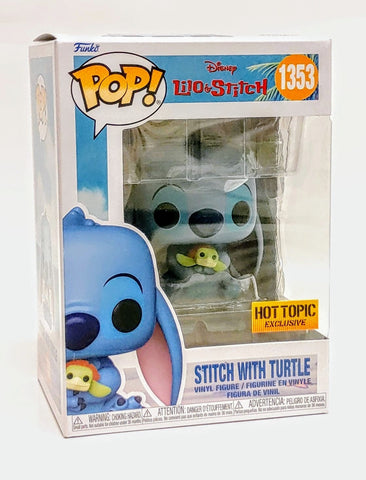 Funko POP! Disney Stitch with Turtle Lilo & Stitch Hot Topic Exclusive #1353