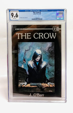 The Crow #2 CGC 9.6 James O' Barr Caliber Press RARE 1st Print 1989