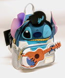 Loungefly Disney Stitch Glitter Elvis Stitch Figural Mini Backpack New w/ Tags