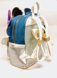 Loungefly Disney Stitch Glitter Elvis Stitch w/Guitar Figural Mini Backpack NWT