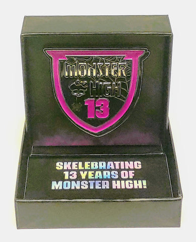 SDCC 2023 Exclusive Mattel Monster High 13 Years Anniversary Oversize Enamel Pin