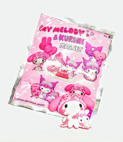 Sanrio My Melody & Kuromi Sleepover Blind Bag Figural Magnet BoxLunch Exclusive