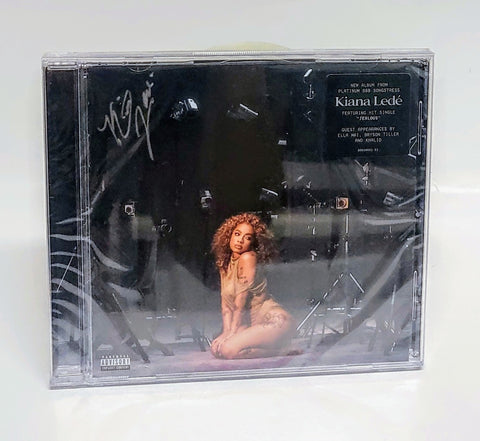 Kiana Ledé Grudges CD with Signed Autograph Insert New Sealed