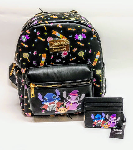 Her Universe Disney Lilo & Angel Halloween Costume Mini Backpack & Cardholder