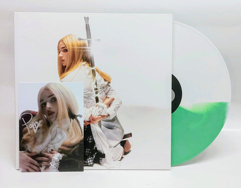 Poppy Zig LP Green/White Vinyl LTD 600 with Signed Autograph Card New