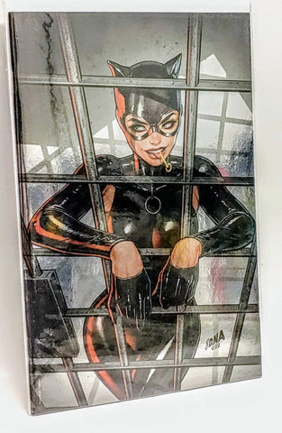 Catwoman #51 Virgin Foil Variant Cover by David Nakayama NM 2023 DC Comics