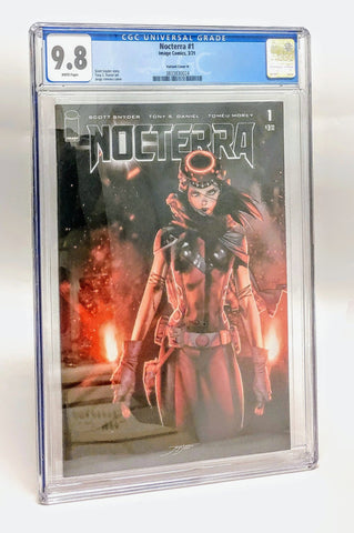 Nocterra #1 Jorge Jiminez 1:25 Variant CGC 9.8 NM+ Image Comics 2021