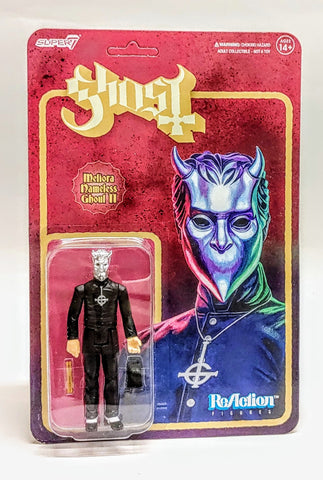 Ghost Meliora Nameless Ghoul II Drumsticks/Cowbell Super7 3.75" ReAction Figure