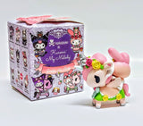 Tokidoki Tea Party My Melody & Petal Unicorno Hello Kitty Open Blind Box Figure