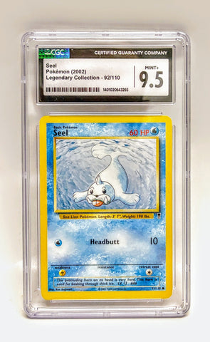 Pokémon Seel 2002 Legendary Collection 92/110 CGC 9.5 MINT+