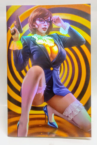 M House Danejo Austin Powers 'Oh Behave!' Nice Foil Virgin Variant Cover NM