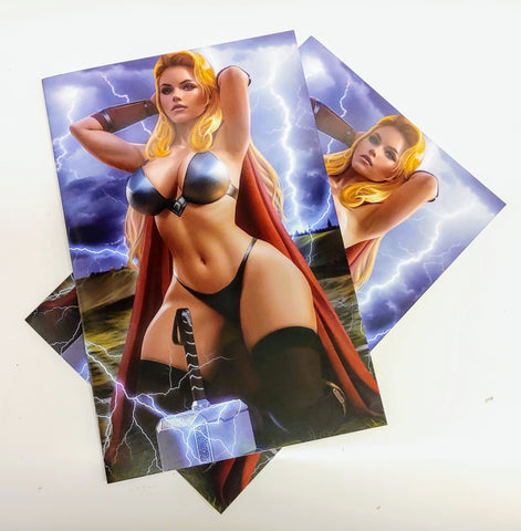 M House Peyton Blue Daniel Murillo Thor Cosplay Naughty Nice Variant Set NM