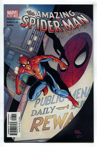Amazing Spider-Man #46 / #487 1st Appearance Of Shathra VF Marvel 2002
