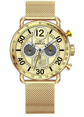 Invicta Speedway Men's Watch - 44mm, Gold (69473) #2 New in Box