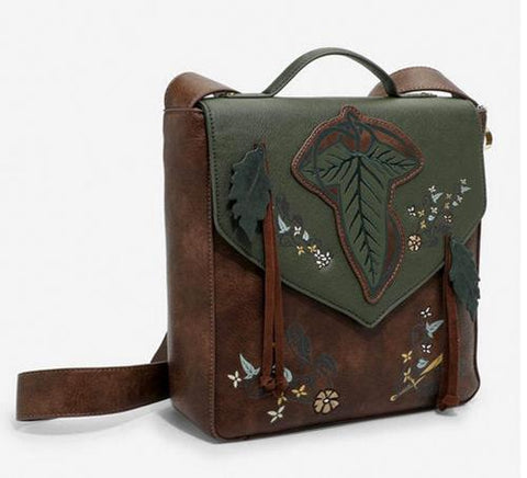 Her Universe The Lord Of The Rings Lorien Leaf Messenger Bag New with Tags