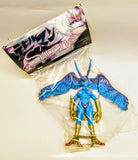 Max Toy Devilman Blue Glow in Dark Sirene Silene 8.5" Sofubi Figure Go Nagai