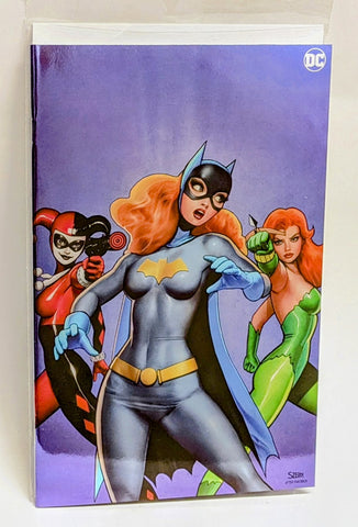 Harley Quinn #38 Szerdy Batman Adventures #12 Homage Foil Virgin Variant NM