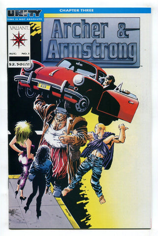 Archer & Armstrong #1 Frank Miller Cover Valiant 1992 NM