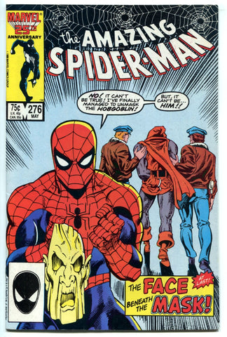 Amazing Spider-Man #276 VF Hobgoblin Revealed Marvel Comics 1986