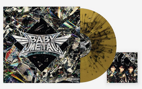 Babymetal METAL FORTH Vinyl LP Hot Topic Exclusive Variant w/Band Signed Card