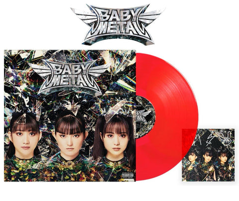 Babymetal Metal Forth Store Exclusive Variant Red Vinyl LP W/Signed Art Card