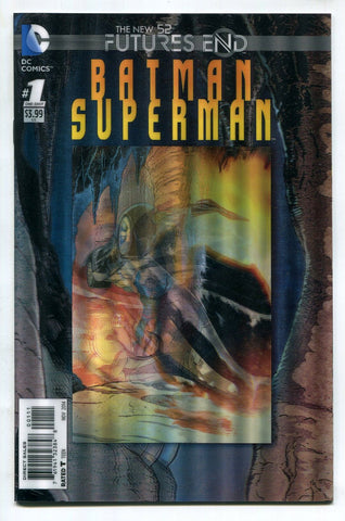 Batman Superman #1 One Shot 3D Lenticular Cover DC Comics Futures End NM