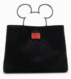 Loungefly Disney Mickey Mouse Figural Handle Handbag Purse New with Tags
