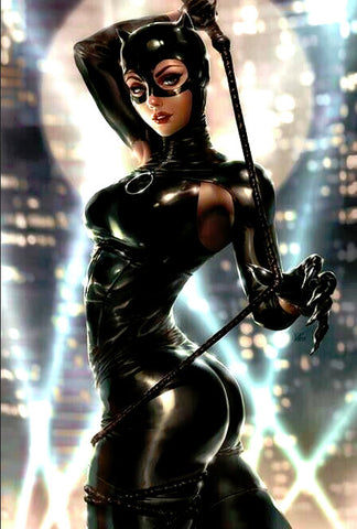 Batman Catwoman The Gotham War Scorched Earth #1 Kunkka Lim FOIL Variant NM