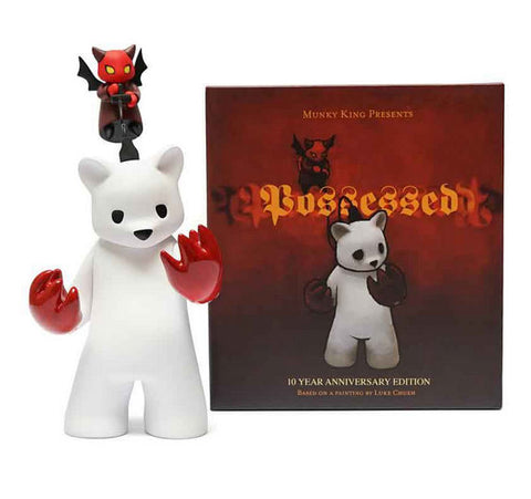 Munky King x Luke Chueh – Possessed – 10th Anniversary Edition Statue Figure NIB