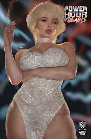 Power Hour Villains #3 Shikarii Cool Girl Trade Cover Holly Wood Cosplay NM