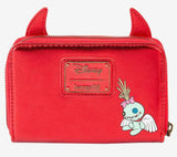Loungefly Disney Lilo & Stitch Halloween Devil Stitch Mini Backpack & Wallet Set