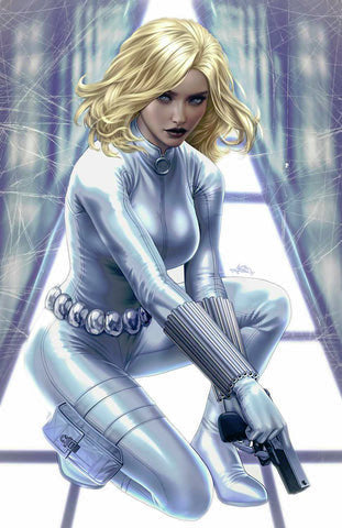 White Widow #1 Ariel Diaz Virgin Variant Cover Marvel Comics 2023 NM