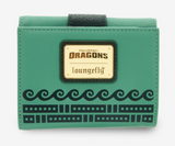 Loungefly How To Train Your Dragon Toothless Light Fury Backpack/Wallet Set NWT