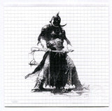 Frank Frazetta Estate Death Dealer Sketch Blotter Edition Print 1xRun w/COA