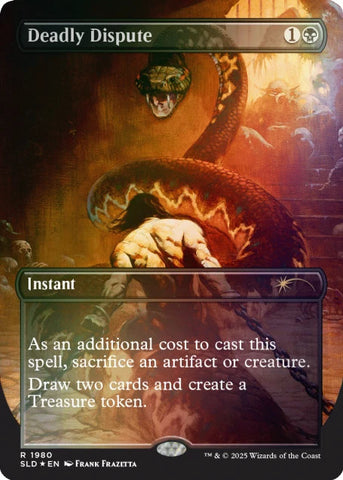 frank frazetta mtg cards MTG Secret Lair Frank Frazetta The Second Exhibition Foil Edition Set – redrum comics