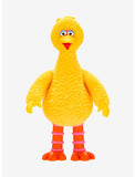Super7 Sesame Street ReAction Fuzzy Flocked Big Bird BoxLunch Exclusive Figure