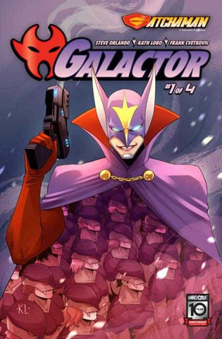 Gatchaman Galactor #1 (Of 4) Cover A Kath Lobo Comic Book Mad Cave NM